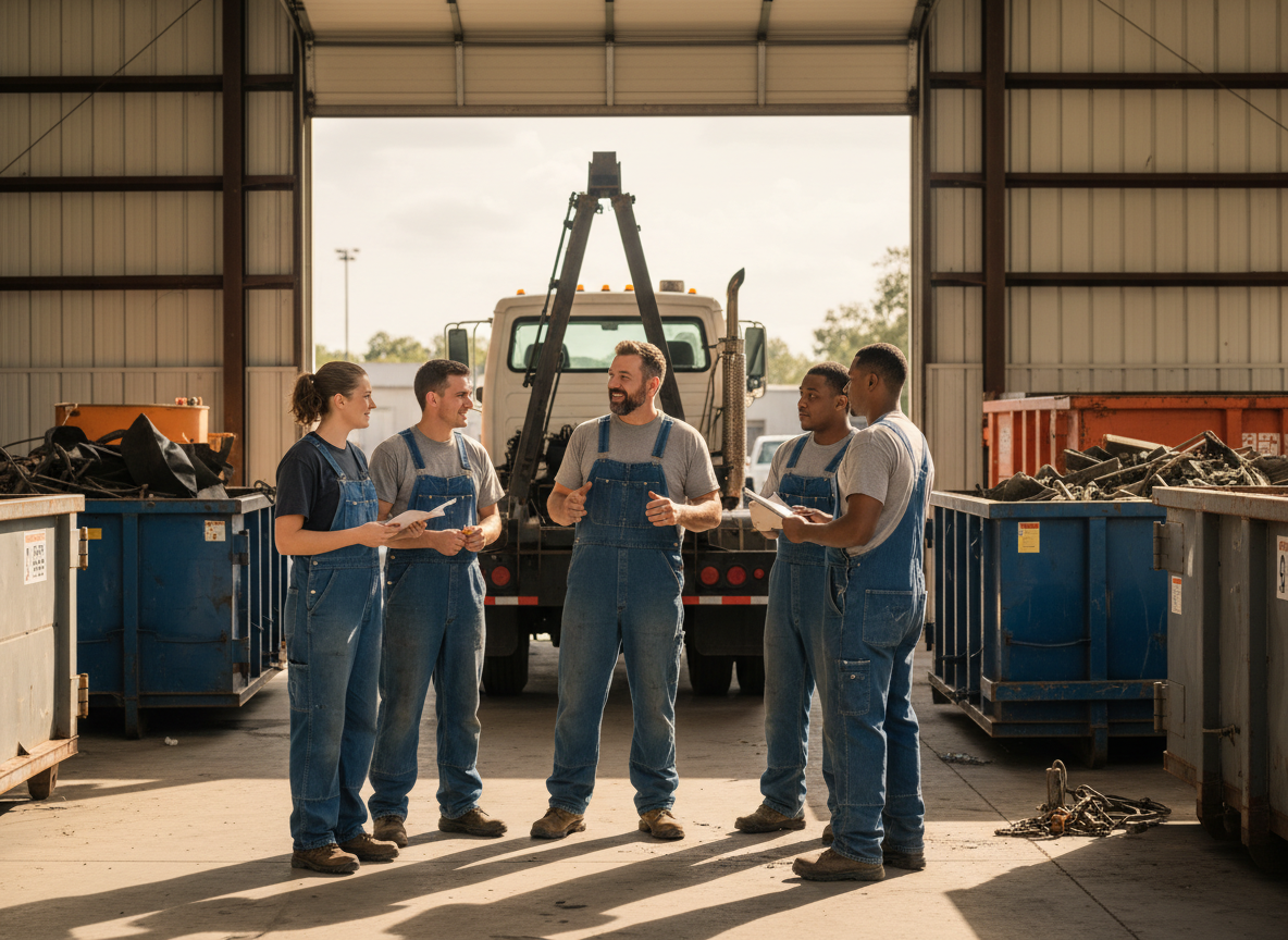 The Dumpster Rental Nokomis team